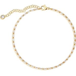 NEW 14K Gold Plated Dainty Boho Ankle Bracelet